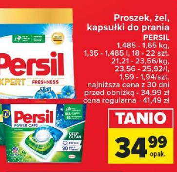 Carrefour promuje kapsułki do prania Persil - odkryj najnowsze okazje na Cenniczek.com!