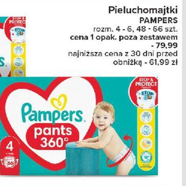 Carrefour promuje pieluchomajtki Pampers Pants - sprawdź najnowsze okazje!