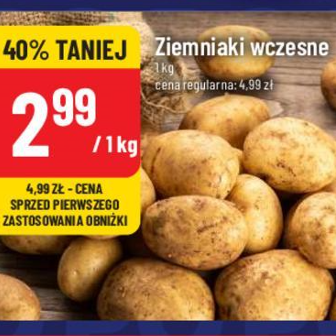 Polomarket prezentuje: Ziemniaki wczesne w atrakcyjnej cenie!