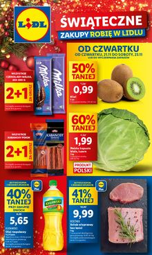 gazetka lidl czas obowiązywania od 21.11.2024 do 23.11.2024