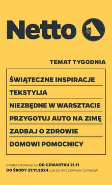 gazetka netto czas obowiązywania od 21.11.2024 do 27.11.2024