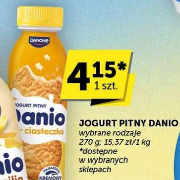 ABC - Twoje miejsce na codzienne oszczędności! Jogurt pitny Danio w super cenie!
