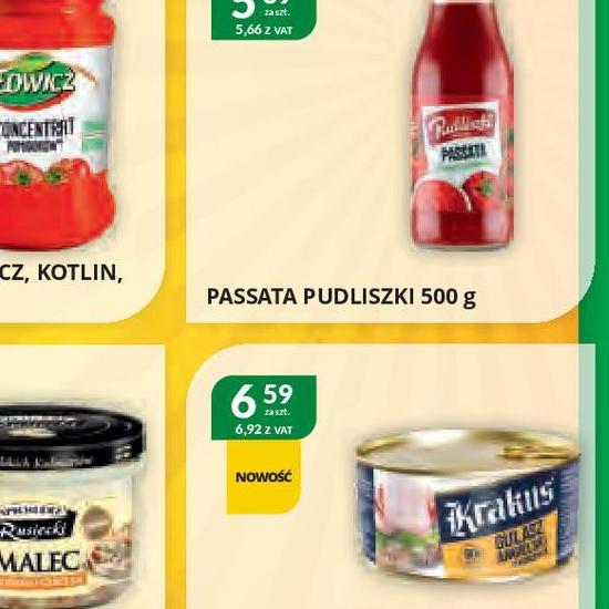 gazetka pudliszki czas obowiązywania od 05.05.2025 do 01.06.2025