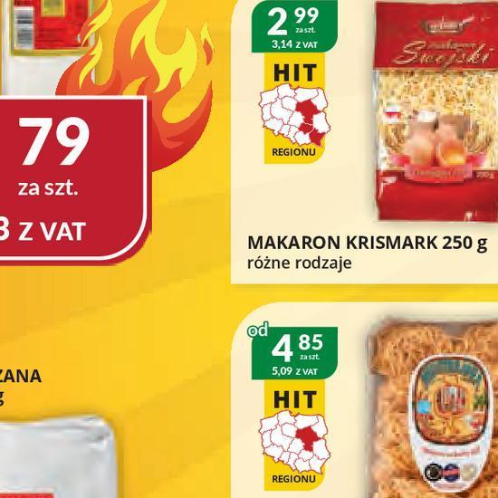 gazetka makaron czas obowiązywania od 05.05.2025 do 01.06.2025