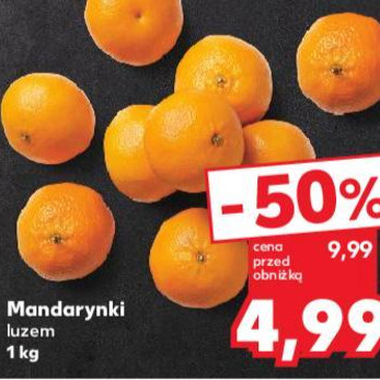 Kaufland promuje mandarynki - odkryj najświeższe okazje z gazetki promocyjnej!