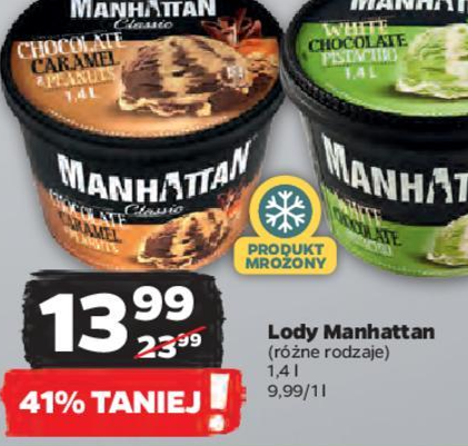 Netto przyciąga promocją na lody Manhatan za 13,99 zł - upoluj lato z Cenniczek.com!