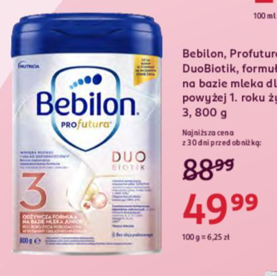 Rossman promuje Bebilon Profutura - Najlepsza oferta w gazetce promocyjnej!